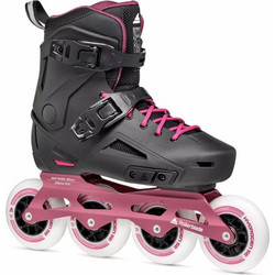 Rollerblade Lightning 90 W Inline Rollers Ενηλίκων Μαύρα Φούξια