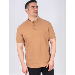 Paco & Co Ανδρική Μπλούζα Polo Κοντομάνικη Καφέ 2531089