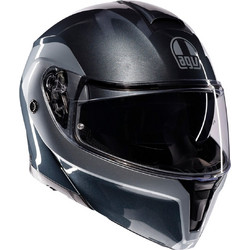 AGV Streetmodular Levico Grey Silver Κράνος Μηχανής Flip-Up 1500gr