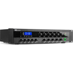 Power Dynamics PDW500MP3 PA Mixer RMS 4-16 Ohm 100V USB 500W