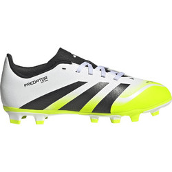 Adidas Predator Club FG/MG JH8868 Παιδικά Ποδοσφαιρικά Παπούτσια με Τάπες Λευκά Lime