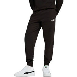 Puma Ανδρικό Παντελόνι Φόρμας Fleece με Λάστιχο Μαύρο 682606-01