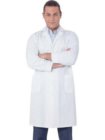 AXON Medical Ανδρική Ιατρική Ρόμπα Λευκή