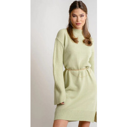 Rut & Circle Svea Mini Καθημερινό Φόρεμα Πλεκτό Lime 23-03-60