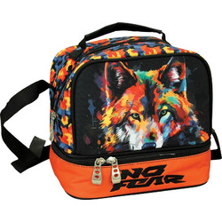 Back Me UP No Fear Colored Wolf Ισοθερμικό Τσαντάκι Φαγητού 348-47220