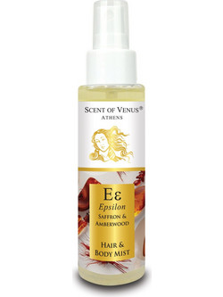 Venus Secrets Epsilon Saffron & Amberwood Hair & Body Mist 100ml