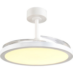 Reality Kasfjord R64452131 Ανεμιστήρας Οροφής 106cm 34W με Φως & Τηλεχειριστήριο Λευκός