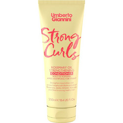 Umberto Giannini Strong Curls Rosemary Oil Φυτικό Conditioner για Επανόρθωση για Σγουρά Mαλλιά 250ml