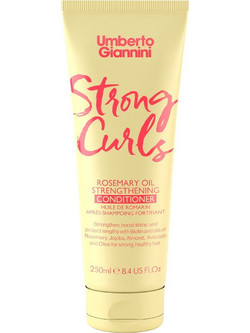 Umberto Giannini Strong Curls Rosemary Oil Φυτικό Conditioner για Επανόρθωση για Σγουρά Mαλλιά 250ml