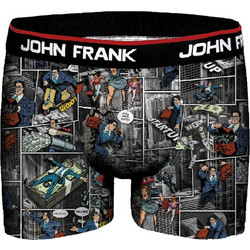 John Frank Ανδρικό Μποξεράκι Μαύρο JFBD326