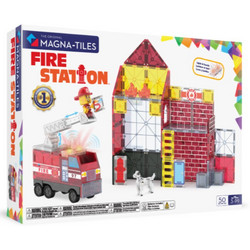 Magna-Tiles Μαγνητικά Πλακίδια Fire Station 50τμχ 252050FS