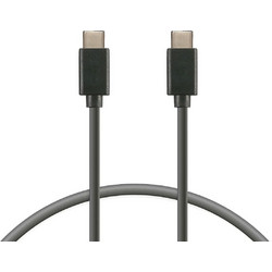 Ksix USB-C to USB-C 12W 1m Black S1905634