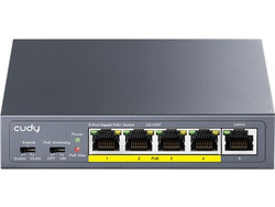 Cudy GS105P Unmanaged L2 Switch με 5 Θύρες Ethernet 1000Mbps