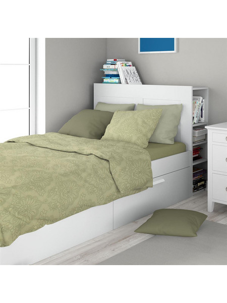 Dimcol Σετ Σεντόνια Μονά Βαμβακερά 160x240 Άρτεμις 704 Light Olive
