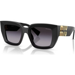 Miu Miu MU05S 16K90A Γυναικεία Γυαλιά Ηλίου Πεταλούδα Κοκάλινα Μαύρα με Μαύρο Φακό