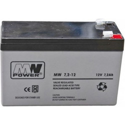 MN Power MWS 7.2-12V Μπαταρία VRLA-AGM 12V 7.2Ah