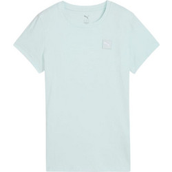 Puma ESS+ Elevated Tee Γυναικείο Αθλητικό T-Shirt Τιρκουάζ 685016-50