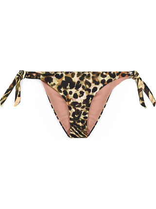 Guess Bikini Brazil Animal Print Καφέ E5GO06KCRJ2-P1LI