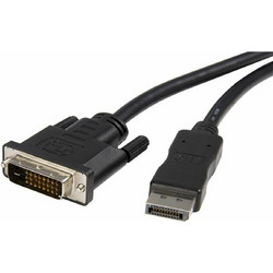 StarTech Καλώδιο DisplayPort to DVI Male 3m Black DP2DVIMM10
