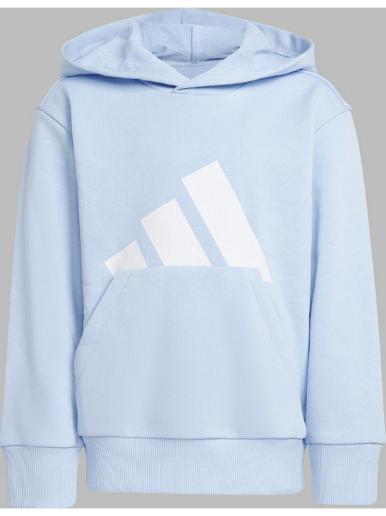 Adidas Παιδικό Φούτερ με Κουκούλα Γαλάζιο JC9721