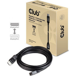 CLUB3D Καλώδιο DisplayPort 1.4 to DisplayPort Female 3m Black CAC-1023