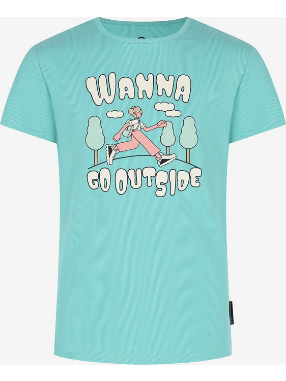 Outventure Παιδικό T-Shirt Κοντομάνικο Τιρκουάζ 134777-N1