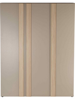 Liberta Τρίφυλλη Ντουλάπα Ρούχων Maison Μπεζ 140x52x180cm 06-0126