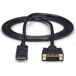 StarTech Καλώδιο DisplayPort to DVI Male 1.8m Black DP2DVI2MM6