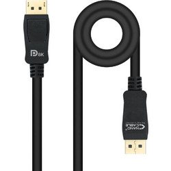 Nanocable Καλώδιο DisplayPort 1.4 to DisplayPort Male 2m Black 10.15.2502