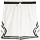 Jordan Dri-Fit Diamond Αθλητική Παιδική Βερμούδα Λευκή 95D313-001