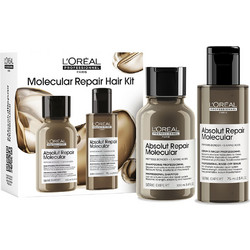 L'Oreal Professionnel Molecular Repair Σετ Περιποίησης Μαλλιών Serum 75ml + Σαμπουάν 100ml