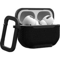 UAG Metropolis Θήκη Σιλικόνης με Γάντζο για Apple AirPods Pro 2 Μαύρη