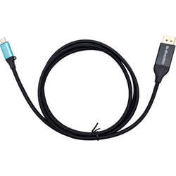 I-tec Καλώδιο DisplayPort 2.0 to USB-C Male 1.55m Black C31CBLDP8KBIDIR