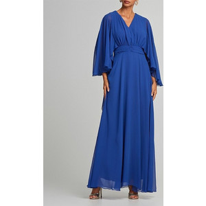 Lynne Maxi Καλοκαιρινό Φόρεμα για Γάμο / Βάπτιση Royal Blue 054-511010-61