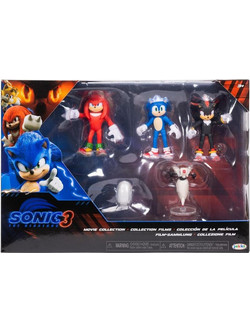 Jakks Pacific Sonic 3 Movie Multi-Pack Wave 1 Σετ Φιγούρες Δράσης για 3+ Ετών 6.5cm