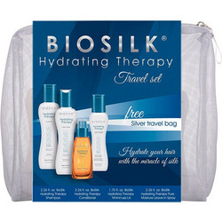 Biosilk Hydrating Therapy Σετ Περιποίησης Μαλλιών Conditioner 67ml + Spray 67ml + Λάδι 52ml + Νεσεσέρ + Σαμπουάν 67ml