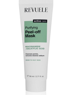 Revuele Active Care Κρεμώδης Μάσκα Προσώπου για Ακμή & Καθαρισμό 80ml