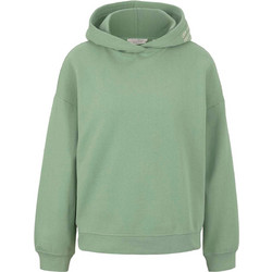 Tom Tailor Γυναικείο Φούτερ Oversized με Κουκούλα Πράσινο Mint 1027250-19764