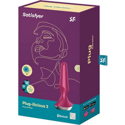 Satisfyer Ilicious 2 Πρωκτική Σφήνα Ασύρματη με Δόνηση 13.5cm Ροζ D-229507