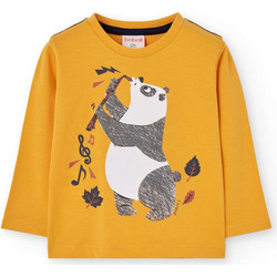 Boboli Παιδικό T-Shirt Μακρυμάνικο Πορτοκαλί 392082-1213
