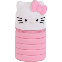 Cerda Hello Kitty Κασετίνα Βαρελάκι Ροζ Λευκή 2700001716