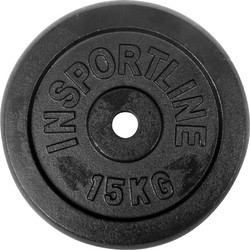 Insportline Δίσκος Μεταλλικός 15kg Φ30mm INS-746