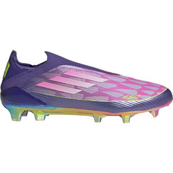 Adidas F50 Elite Laceless Lamine Yamal FG JS0560 Ποδοσφαιρικά Παπούτσια με Τάπες Μωβ