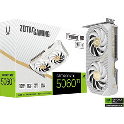 Zotac GeForce RTX 5060 Ti 16GB GDDR7 Twin Edge OC White Κάρτα Γραφικών