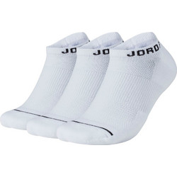 Jordan Ανδρικές Κάλτσες Κοντές Λευκές 3Pack SX5546-100