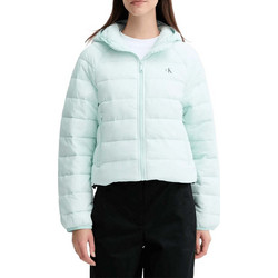 Calvin Klein Γυναικείο Μπουφάν Χειμωνιάτικο Puffer Μακρύ Τιρκουάζ LV047C510G-XE2
