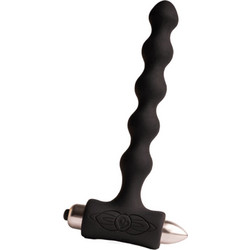 Rocks-Off Petite Sensations Small Πρωκτική Σφήνα Ασύρματη με Δόνηση Μαύρη D-244055