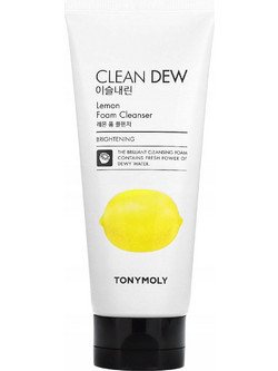 Tonymoly Clean Dew Lemon Ενυδατικός Αφρός Καθαρισμού Προσώπου 180ml