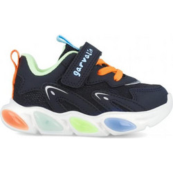 Garvalin Παιδικά Sneakers με Φωτάκια Navy Μπλε 251808-A054