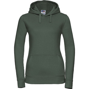 Russell Athletic Γυναικείο Φούτερ με Κουκούλα & Τσέπες Κυπαρισσί R-265F-0